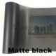 Matte black