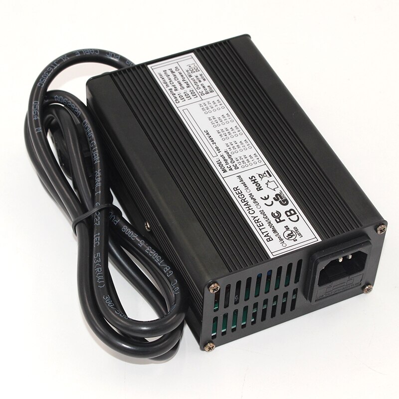 54.6V-3A-chargeur-13S-48V-Li-ion-chargeur-de-batterie-sortie-cc-54.6V-avec-ventilateur-noir-coque-en-aluminium 54.6V 3A chargeur 13S 48V Li-ion chargeur de batterie sortie cc 54.6V avec ventilateur noir coque en aluminium