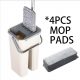 4pcs mop cloth