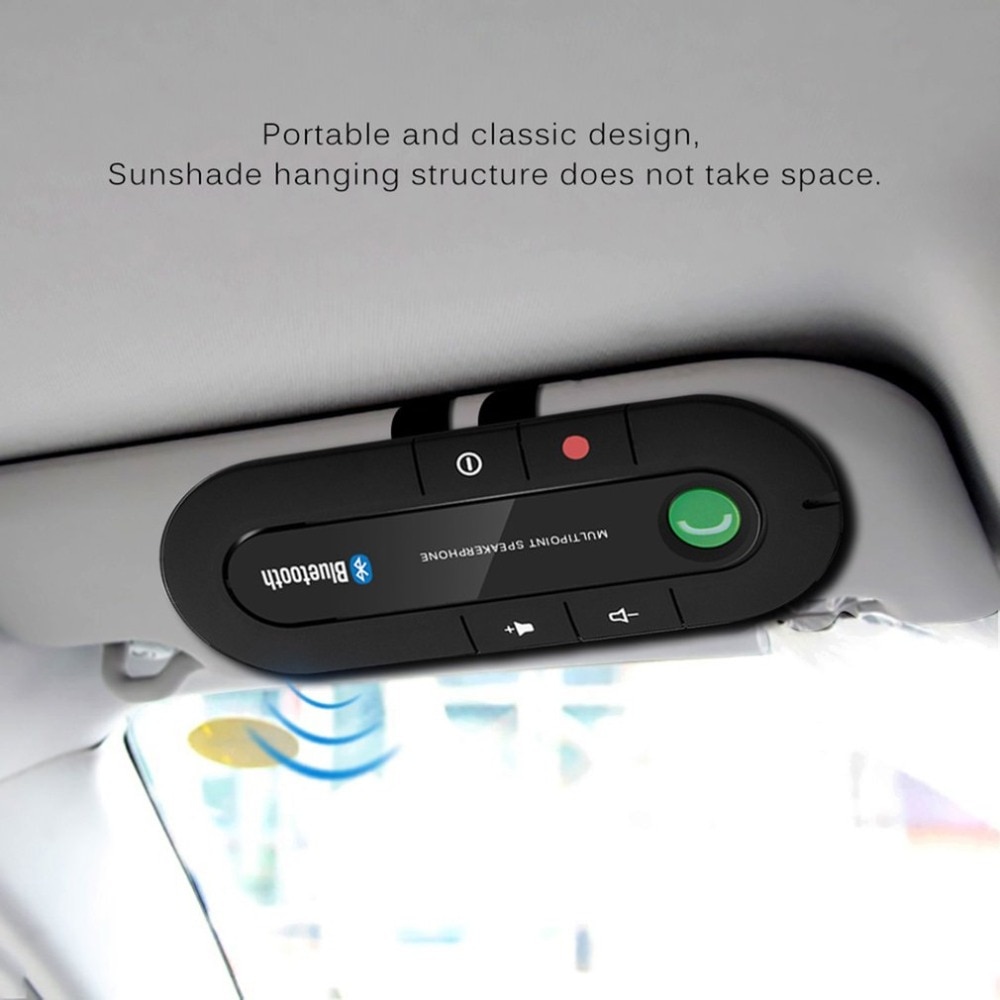 Haut-parleur-Multipoint-4.1-+-EDR-sans-fil-Bluetooth-Kit-mains-libres-voiture-lecteur-de-musique-MP3-pour-IPhone-Android-livraison-directe-chaude Haut-parleur Multipoint 4.1 + EDR sans fil Bluetooth Kit mains libres voiture lecteur de musique MP3 pour IPhone Android livraison directe chaude