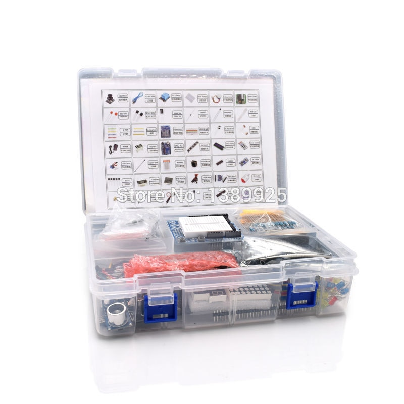 Kit-de-démarrage-ultime-avec-capteur-à-ultrasons,-carte-R3,-écran-LCD1602-pour-arduino-R3-Mega2560-R3-Nano-avec-boîte-en-plastique Kit de démarrage ultime avec capteur à ultrasons, carte R3, écran LCD1602 pour arduino R3 Mega2560 R3 Nano avec boîte en plastique
