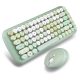 green keyboard set