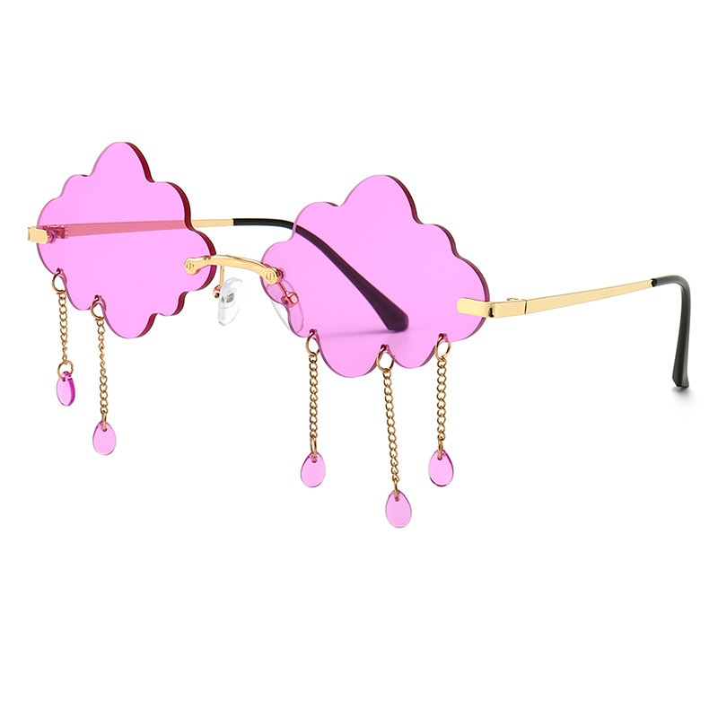 Lunettes-de-soleil-UV400-pour-femmes-et-hommes,-monture-nuage-à-pompon,-Steampunk,-sans-bords,-style-Vintage,-pour-conduite-sans-bords,-sans-cadre,-sans-montures,-2020 Lunettes de soleil UV400 pour femmes et hommes, monture nuage à pompon, Steampunk, sans bords, style Vintage, pour conduite sans bords, sans cadre, sans montures, 2020
