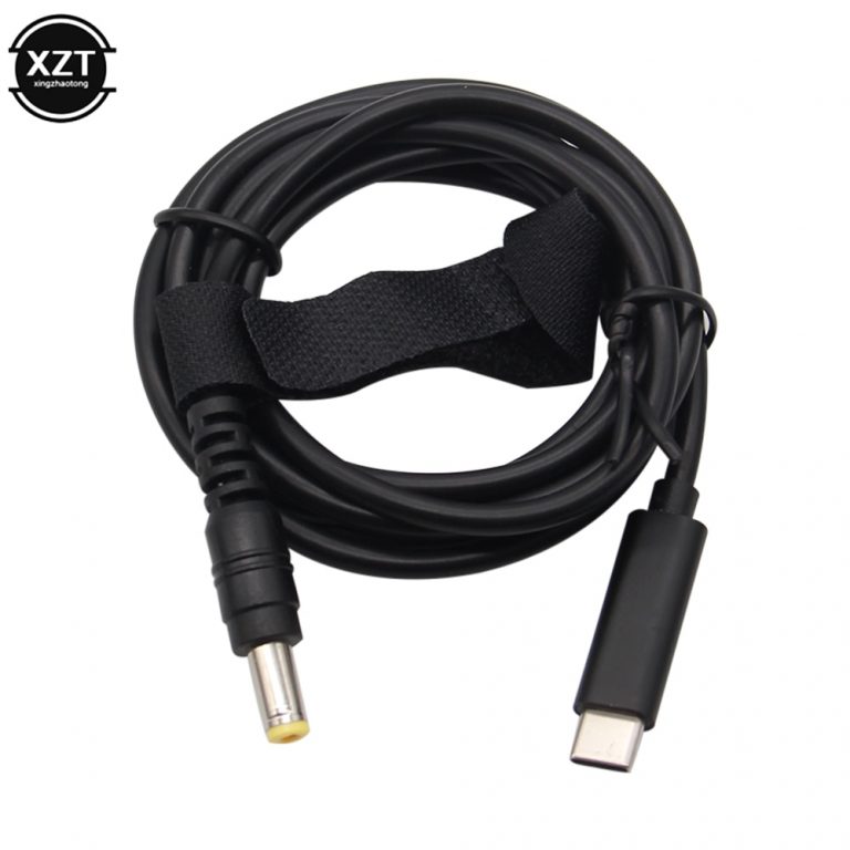 Kit 6 Adaptateurs USB-C Vers DC Angle Droit - PD 5V/3A - Pour PC Portable, Routeur