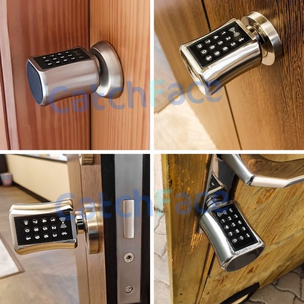 Serrure Connectée ARPHA AL301 - Déverrouillage Par Code, Empreinte, Carte NFC, Clé Ou APP - Étanche IP54