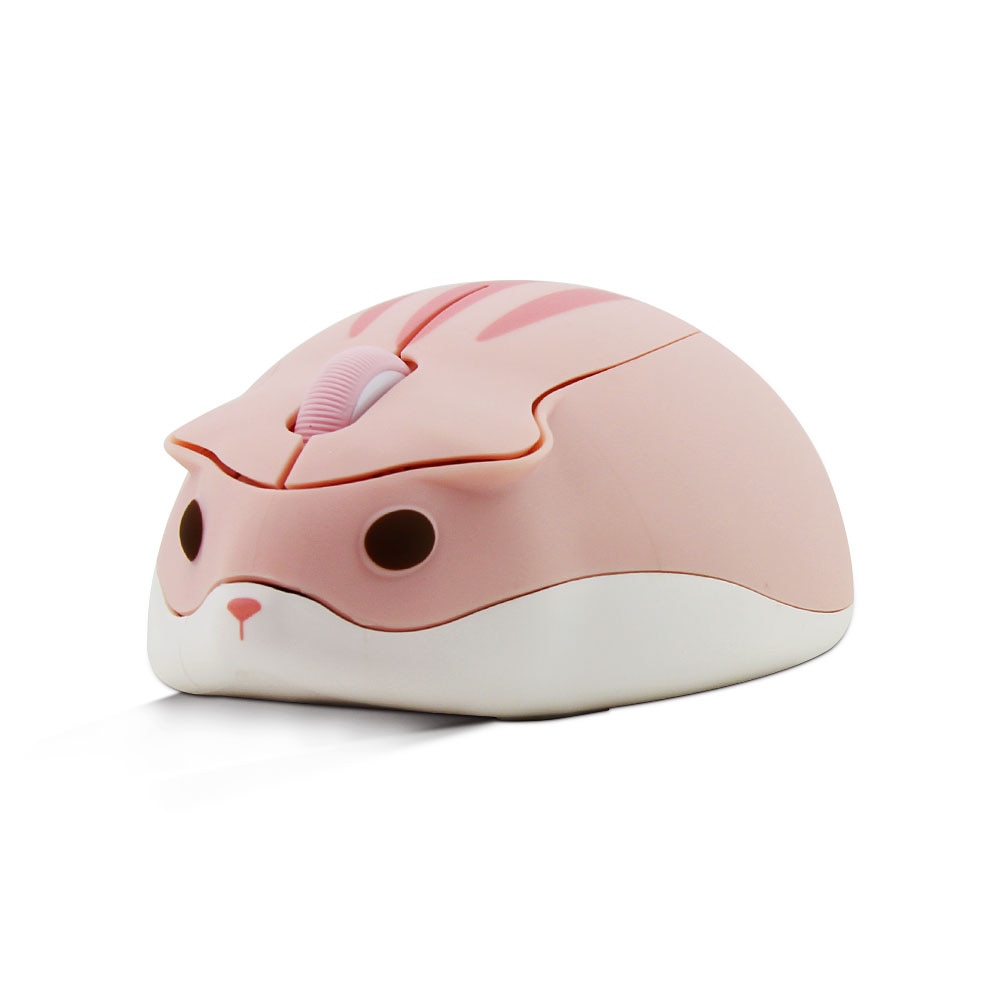CHYI-Mini-souris-sans-fil-de-dessin-animé,-souris-optique-Usb,-pour-ordinateur-Portable,-motif-Hamster-rose,-pour-enfants,-Macbook CHYI-Mini souris sans fil de dessin animé, souris optique Usb, pour ordinateur Portable, motif Hamster rose, pour enfants, Macbook