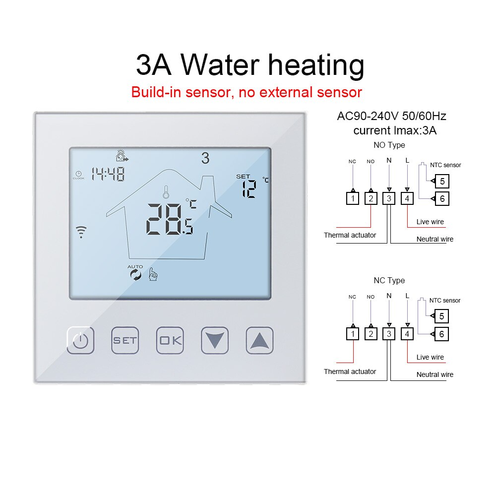 Thermostat-WiFi-16A-3A-tactile-intelligent-contrôleur-de-température-au-sol-chaud-Thermostat-de-chauffage-au-sol-électrique-Tuya-APP-télécommande Thermostat WiFi 16A 3A tactile intelligent contrôleur de température au sol chaud Thermostat de chauffage au sol électrique Tuya APP télécommande