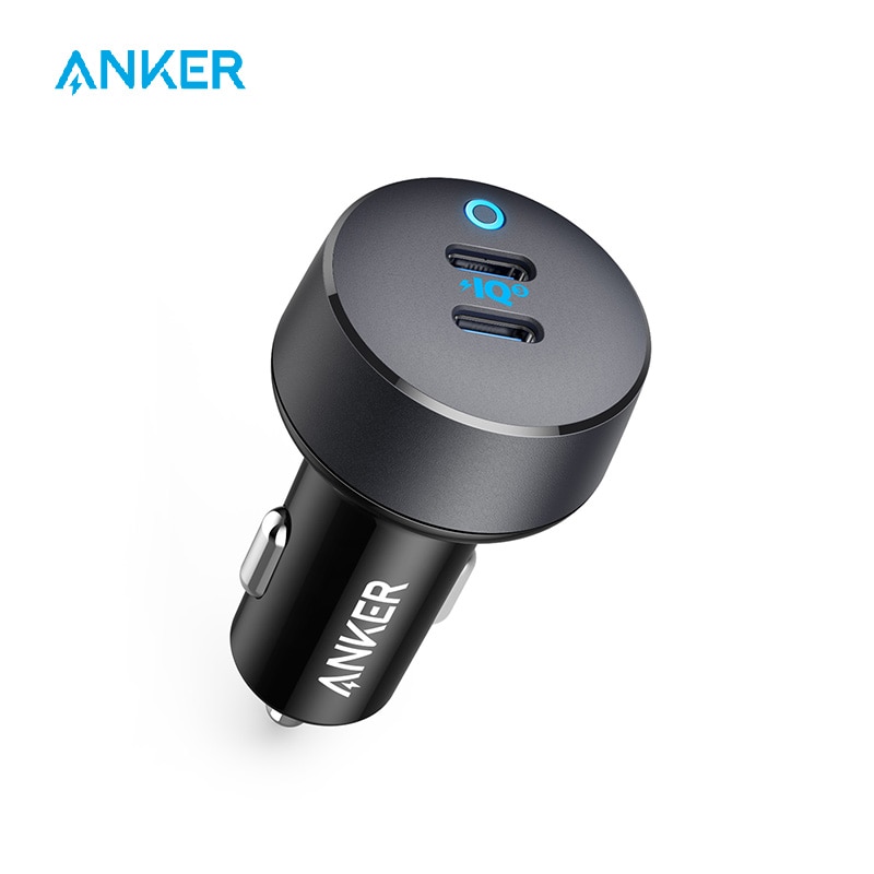 Anker USB C chargeur de voiture, 36W 2 ports PowerIQ 3.0 Type C