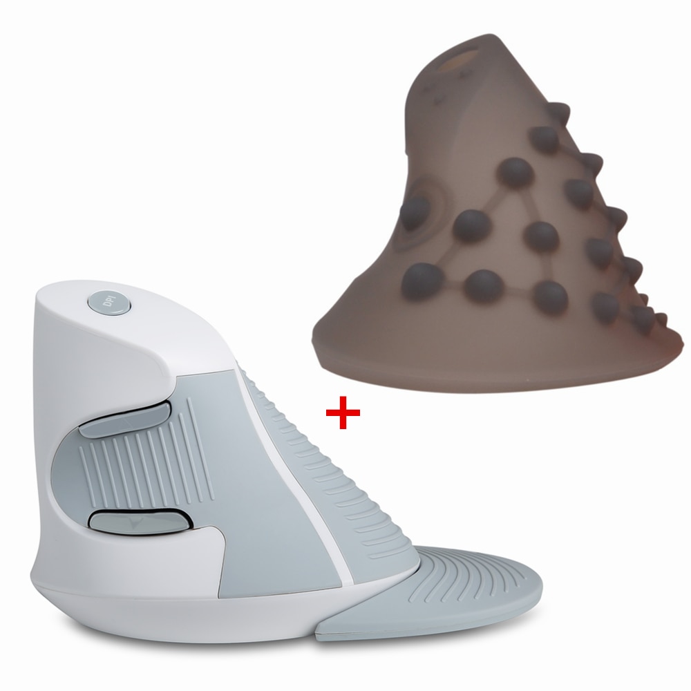 Delux-M618GX-souris-sans-fil-verticale-ergonomique-6-boutons-1600DPI-souris-optiques-avec-3-couleurs-étui-en-caoutchouc-de-silicone-pour-ordinateur-portable Delux M618GX souris sans fil verticale ergonomique 6 boutons 1600DPI souris optiques avec 3 couleurs étui en caoutchouc de silicone pour ordinateur portable