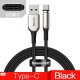 Black Type C Cable