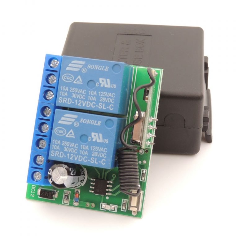 Télécommande Sans Fil Prowinch 2 Canaux 12V DC – Modèle F21-2S-12V, Pour Treuil