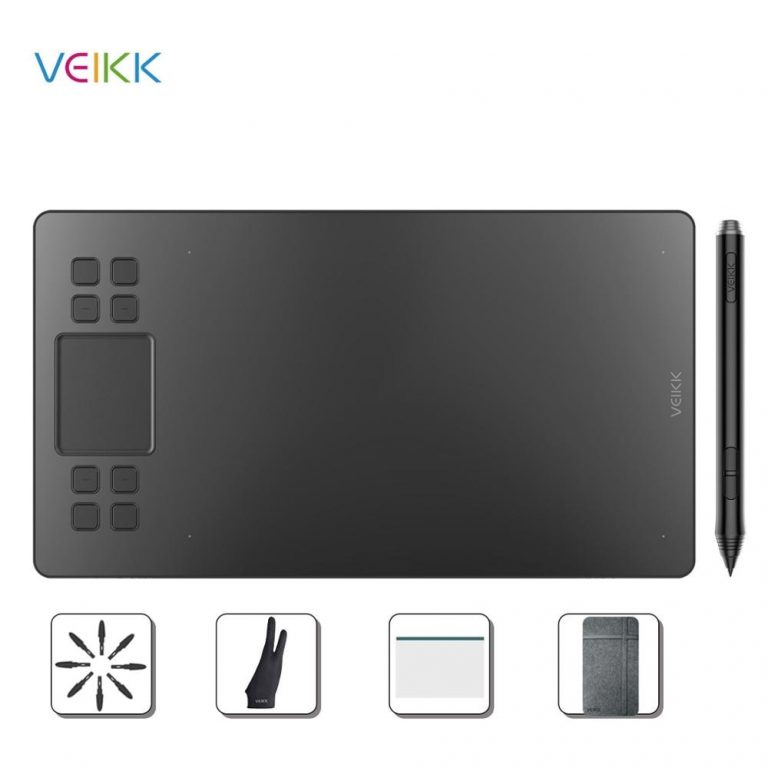 S640 Tablette Graphique, Tablette De Dessin Numérique Avec Stylet Sans