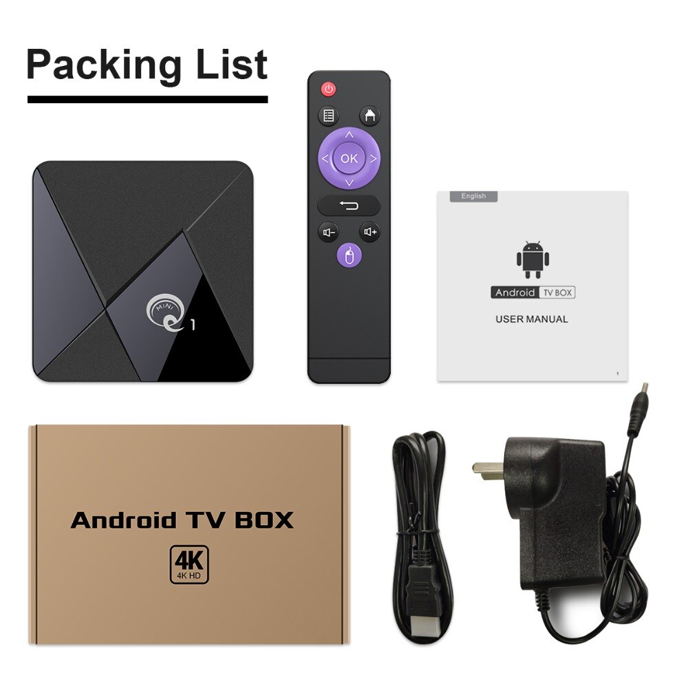 Q1-MINI-boîte-de-télévision-intelligente-Android-9.0-Youtube-2GB-16GB-Rockchip-RK3328-Quad-Core-2.4GHz-WIFI-4K-Ultra-HD-Google-Play-Android-boîte-de-télévision Q1 MINI boîte de télévision intelligente Android 9.0 Youtube 2GB 16GB Rockchip RK3328 Quad Core 2.4GHz WIFI 4K Ultra HD Google Play Android boîte de télévision