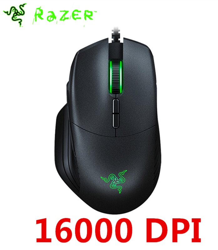 Souris-de-jeu-filaire-Razer-Basilisk-6400-DPI/16000-DPI-capteur-optique-RGB-5G-amovible-DPI-résistance-de-défilement-d'embrayage-8-boutons-noir Souris de jeu filaire Razer Basilisk 6400 DPI/16000 DPI capteur optique RGB 5G amovible DPI résistance de défilement d'embrayage 8 boutons noir