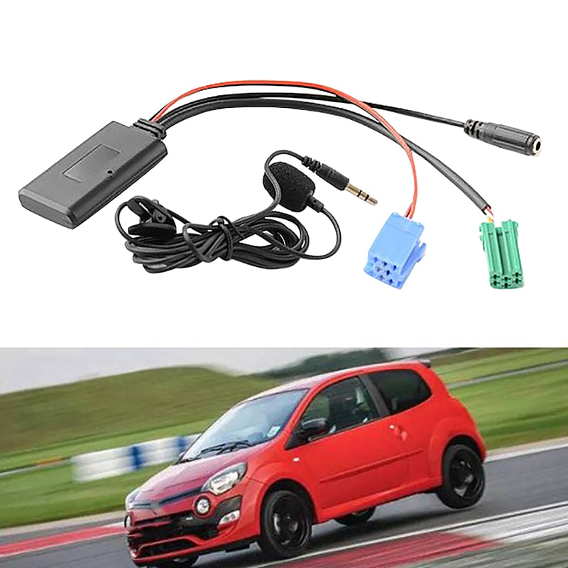 Voiture-Bluetooth-5.0-Aux-câble-Microphone-mains-libres-téléphone-portable-adaptateur-d'appel-gratuit-pour-Renault-2005-2011 Voiture Bluetooth 5.0 Aux câble Microphone mains libres téléphone portable adaptateur d'appel gratuit pour Renault 2005-2011