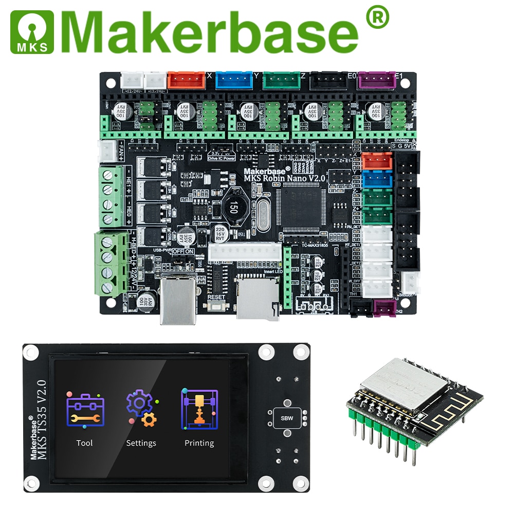 Makerbase-MKS-Robin-Nano-V2.0-32Bit-carte-de-commande-pièces-d'imprimante-3D-base-sur-Marlin2.x-3.5-tft-écran-tactile-aperçu-Gcode Makerbase MKS Robin Nano V2.0 32Bit carte de commande pièces d'imprimante 3D base sur Marlin2.x 3.5 tft écran tactile aperçu Gcode