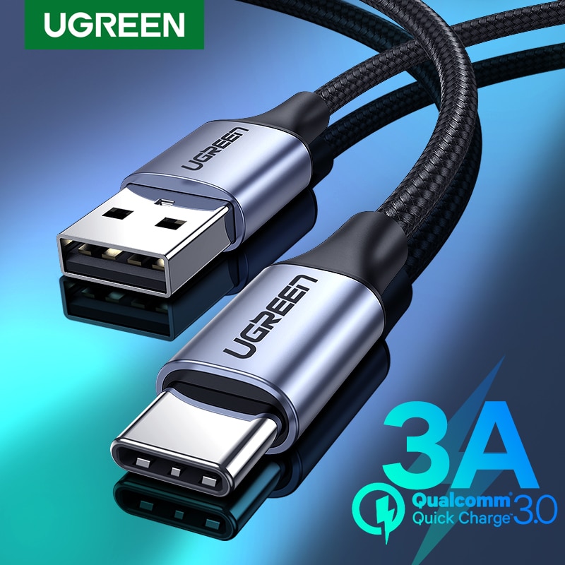Ugreen-–-Câble-USB-type-C-pour-Samsung-S9-S10-et-Redmi-note-8-pro,-chargement-rapide,-3-A,-pour-téléphone-portable Ugreen – Câble USB type C pour Samsung S9 S10 et Redmi note 8 pro, chargement rapide, 3 A, pour téléphone portable