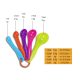 5pc Curved spoon