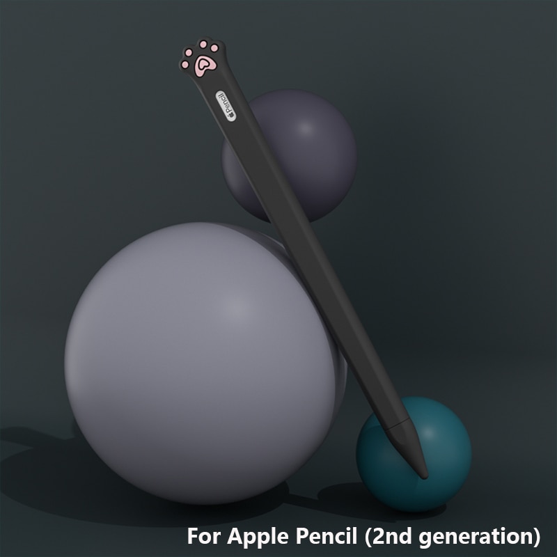 Étui-en-Silicone-pour-Apple-crayon-2-1st-2-étui-à-crayons-tablette-tactile-stylet-housse-de-protection-pochette-Portable-étui-en-Silicone-souple Étui en Silicone pour Apple crayon 2 1st 2 étui à crayons tablette tactile stylet housse de protection pochette Portable étui en Silicone souple