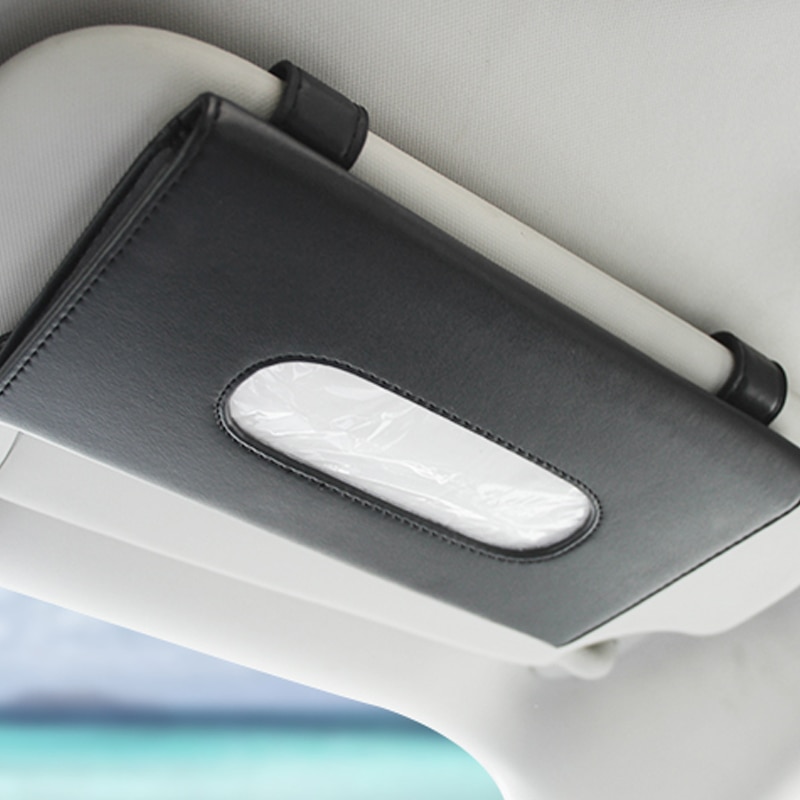 Boîte-de-mouchoirs-de-voiture,-set-de-serviettes,-pare-soleil,-1-pièce,-rangement-pour-intérieur-de-voiture,-support-de-la-boîte,-accessoires-pour-BMW Boîte de mouchoirs de voiture, set de serviettes, pare-soleil, 1 pièce, rangement pour intérieur de voiture, support de la boîte, accessoires pour BMW