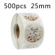 500pcs-25mm-B