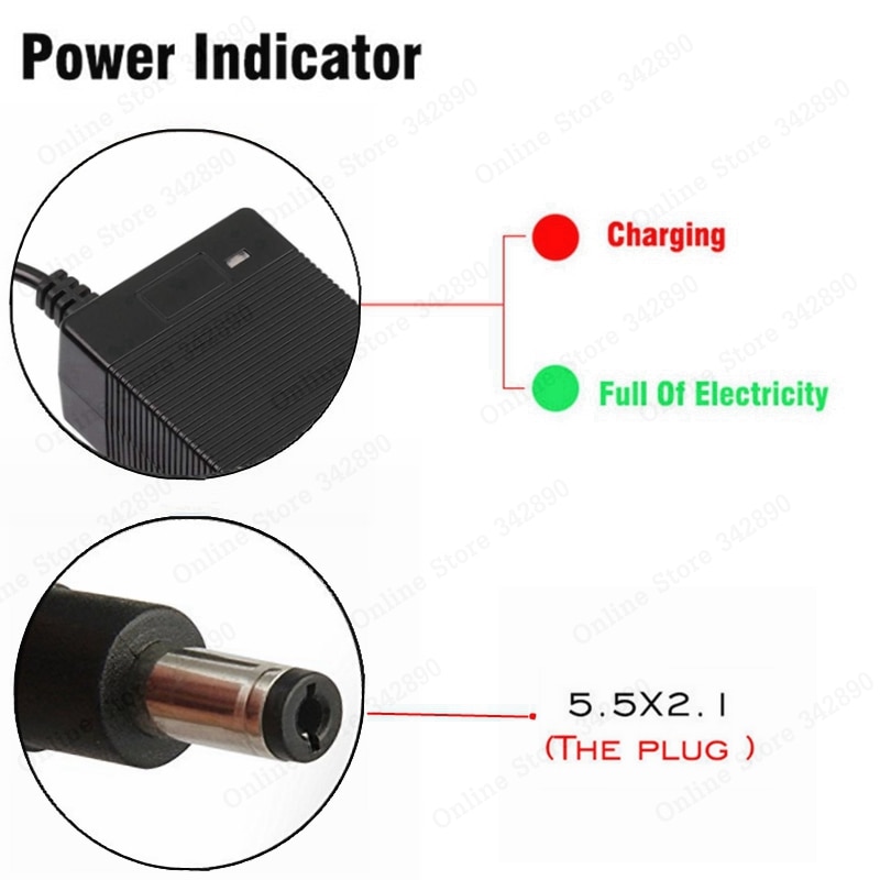 Chargeur-de-batterie-intelligent-42V-4A-pour-10-séries-36V-37V-Li-ion-e-bike-chargeur-de-batterie-de-vélo-électrique-DC-5.5mm-*-2.1mm-charge-rapide Chargeur de batterie intelligent 42V 4A pour 10 séries 36V 37V Li-ion e-bike chargeur de batterie de vélo électrique DC 5.5mm * 2.1mm charge rapide