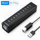 Black 10 Port EUPlug
