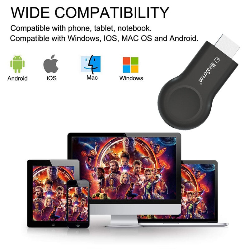Mirascreen-E8-Miracast-sans-fil-HDMI-Dongle-bâton-de-télévision-DLNA-AirPlay-même-périphérique-d'écran-miroir-1080P-5G-récepteur-d'affichage-WIFI Mirascreen E8 Miracast sans fil HDMI Dongle bâton de télévision DLNA AirPlay même périphérique d'écran miroir 1080P 5G récepteur d'affichage WIFI