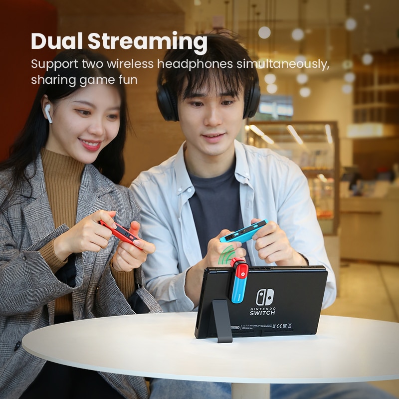 UGREEN-Bluetooth-5.0-émetteur-3.5mm-conception-d'adaptateur-Audio-pour-Nintendo-Switch-APTX-LL-transmetteur-sans-fil UGREEN Bluetooth 5.0 émetteur 3.5mm conception d'adaptateur Audio pour Nintendo Switch APTX LL transmetteur sans fil
