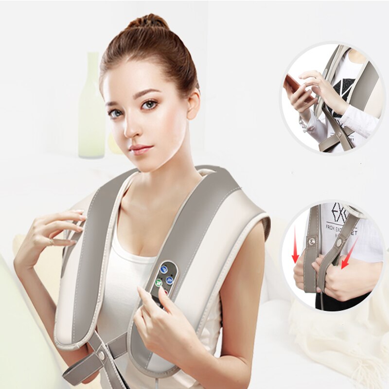 Bâton De Massage Plume Noir - Outil Multifonction Pour Détente Et Récupération Musculaire